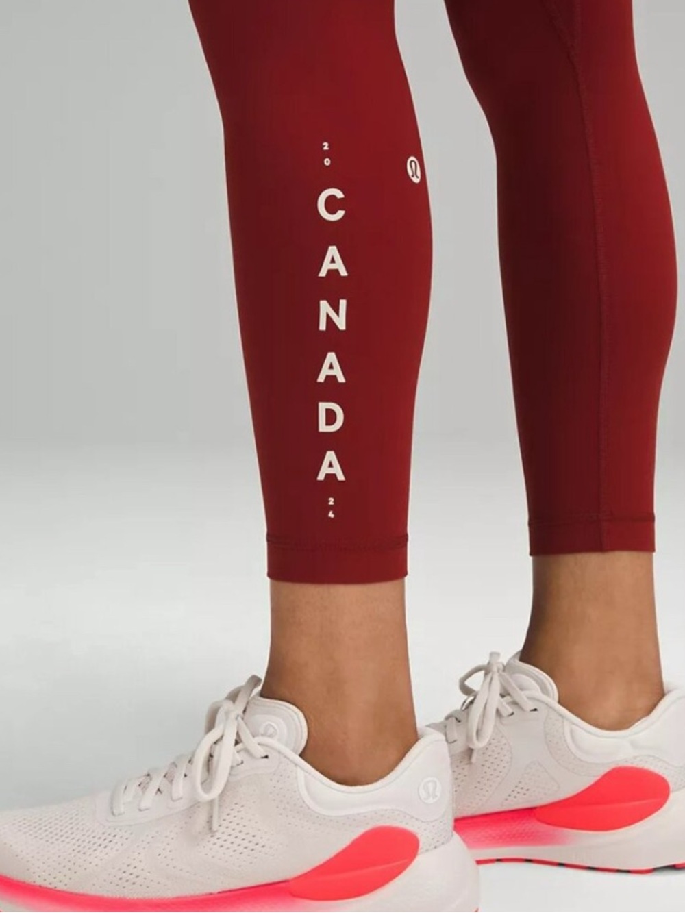 Lululemon Team Canada Align High-Rise Legging 25” Paris Olympics 2024 Size 8 - Picture 2 of 6